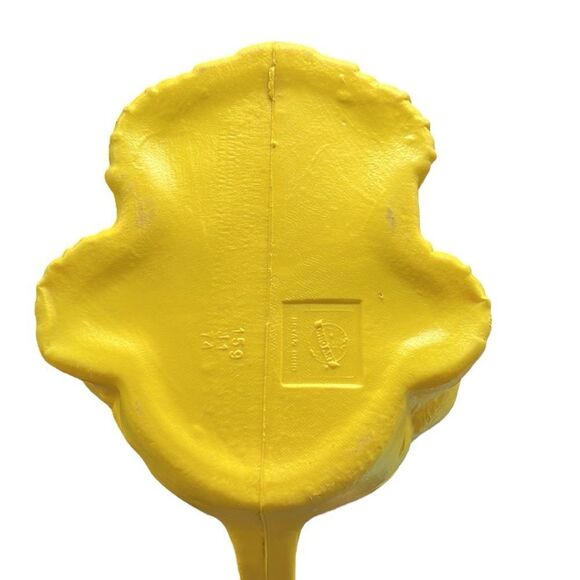 Vintage Watering Can Elephant OHIO ART Yellow Plastic Blow Mold Gardening - Picture 9 of 12
